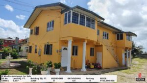 Income Property! 4-Unit Apartment in D'Abadie Cen-Trin Real Estate Management Services Limited - D'Abadie - Apartment Building for Sale - $2.3M