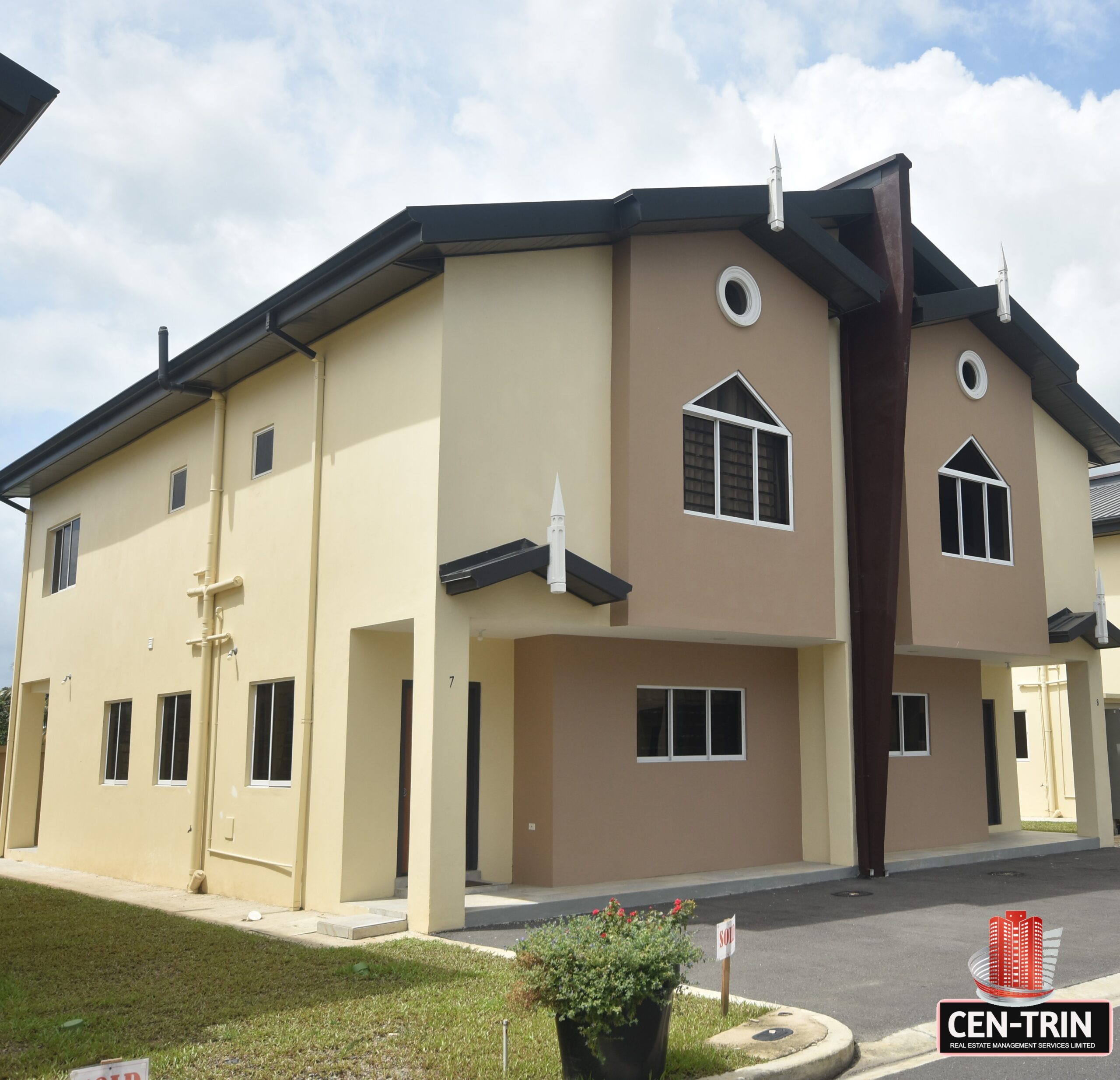 Cen-Trin Real Estate Management Services Limited - Luxury Piarco Townhomes: Modern 3 Bed 2.5 Bath Gem (1880 Sq. Ft.)