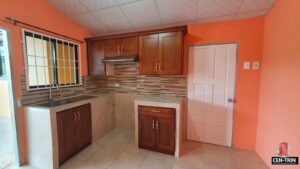 Jerningham, Cunupia - Charming 1 Bedroom Apartment for Rent - $2300 Cen-Trin Real Estate Management Services Limited | Modern Kitchen in Jerningham Apartment