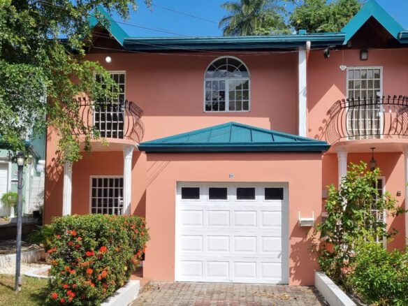3 Bedroom Townhouse Rental Tunapuna | Secure Gated Community | Feature Image Front
