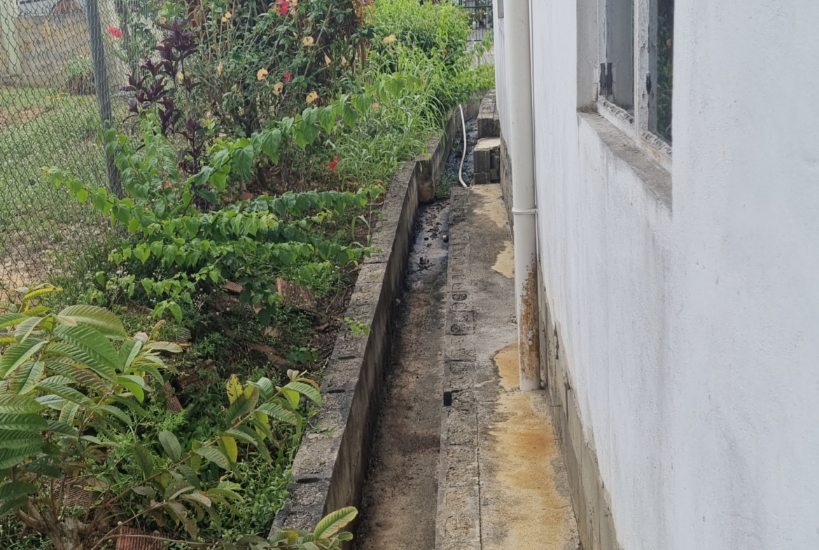 Las Lomas #1 2 Bedroom House For Sale - Side Wall Drain