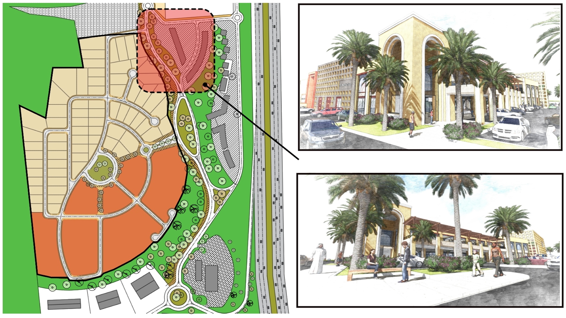 Architectural drawing showcasing modern design for a potential Trinidad property.