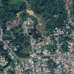 Aerial view of gated community land for sale in Windsor Heights, Arima by Cen-Trin Real Estate