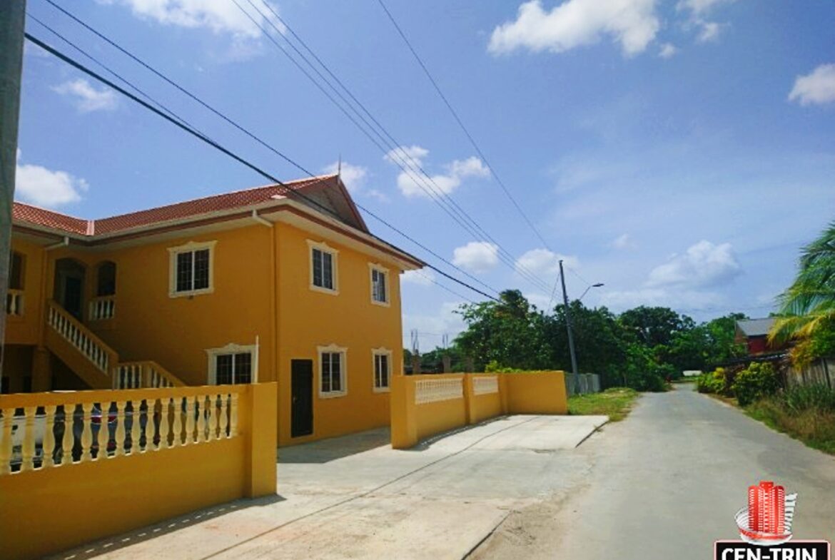 Spacious & Secure Apartment for Rent in Cunupia - 2 Bedroom in a secure, gated community on Chin Chin Road, Cunupia