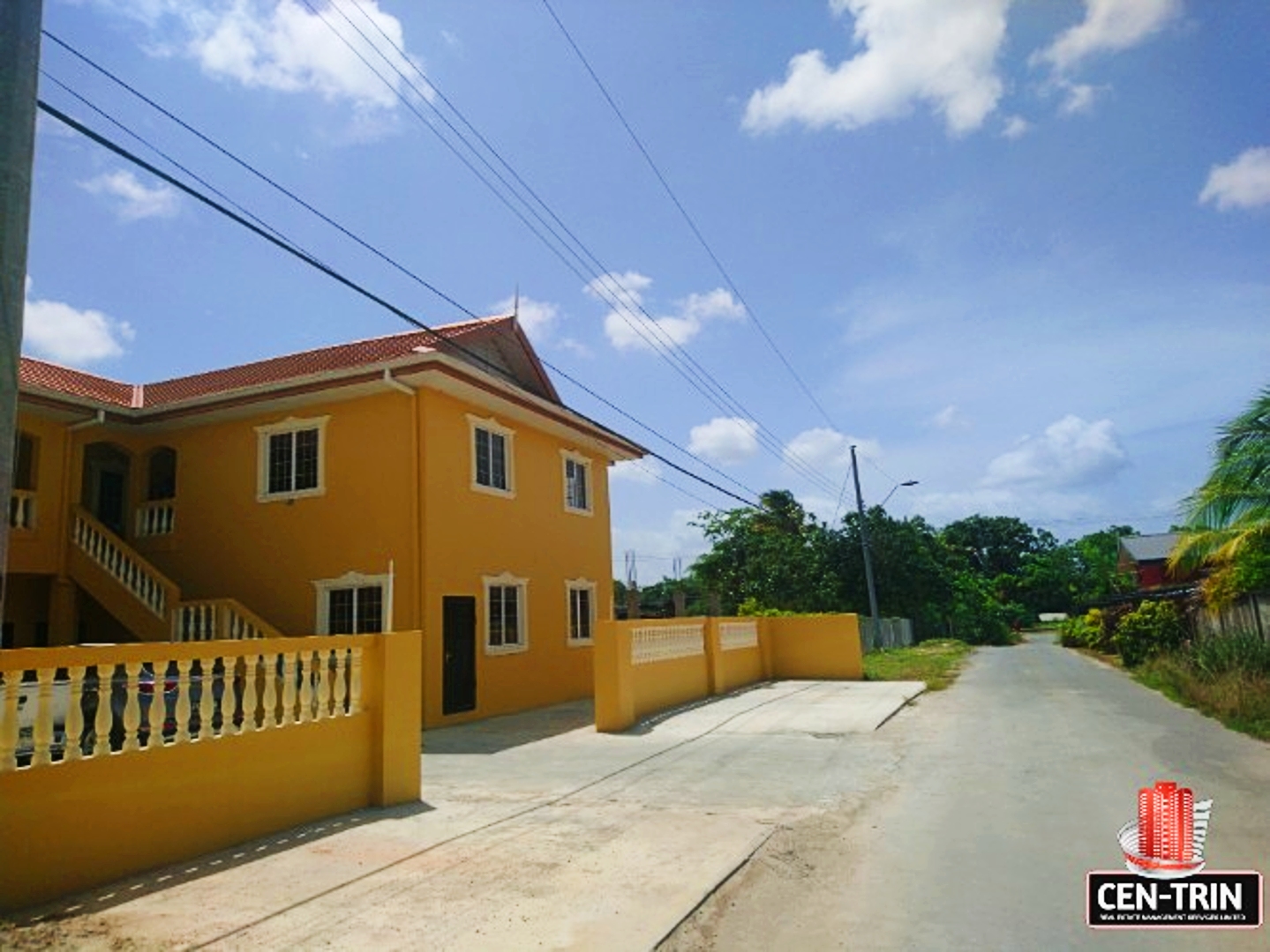 Spacious & Secure Apartment for Rent in Cunupia - 2 Bedroom in a secure, gated community on Chin Chin Road, Cunupia