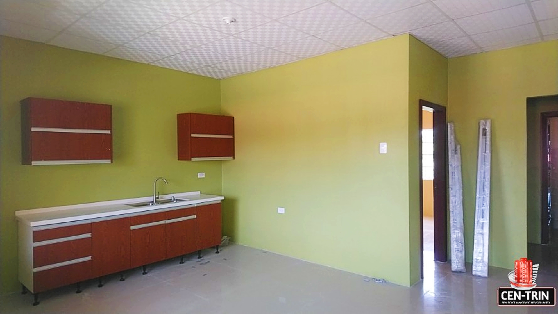 Spacious & Secure Apartment for Rent in Cunupia - 2 Bedroom in a secure, gated community on Chin Chin Road, Cunupia - living room view