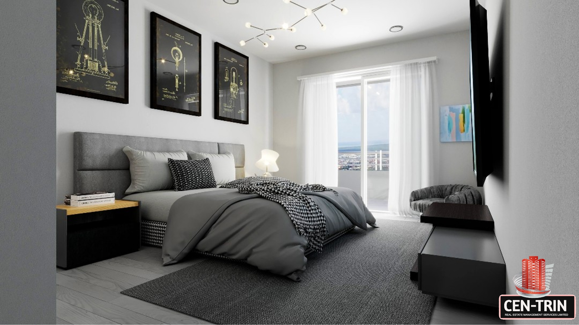 St. Geroges Units bedroom with decor