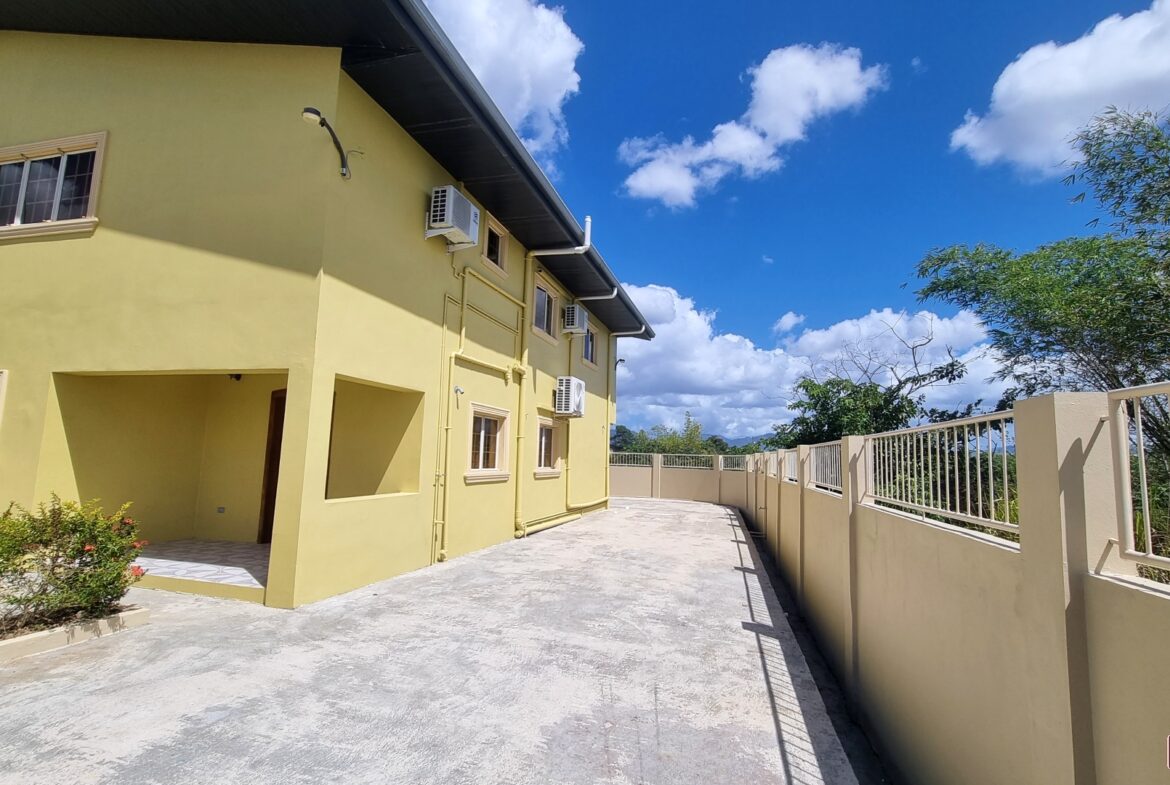 Takaaful Gardens townhouse sideview