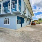 Exterior view of a 2 bedroom apartment for rent in Madras, St. Helena.