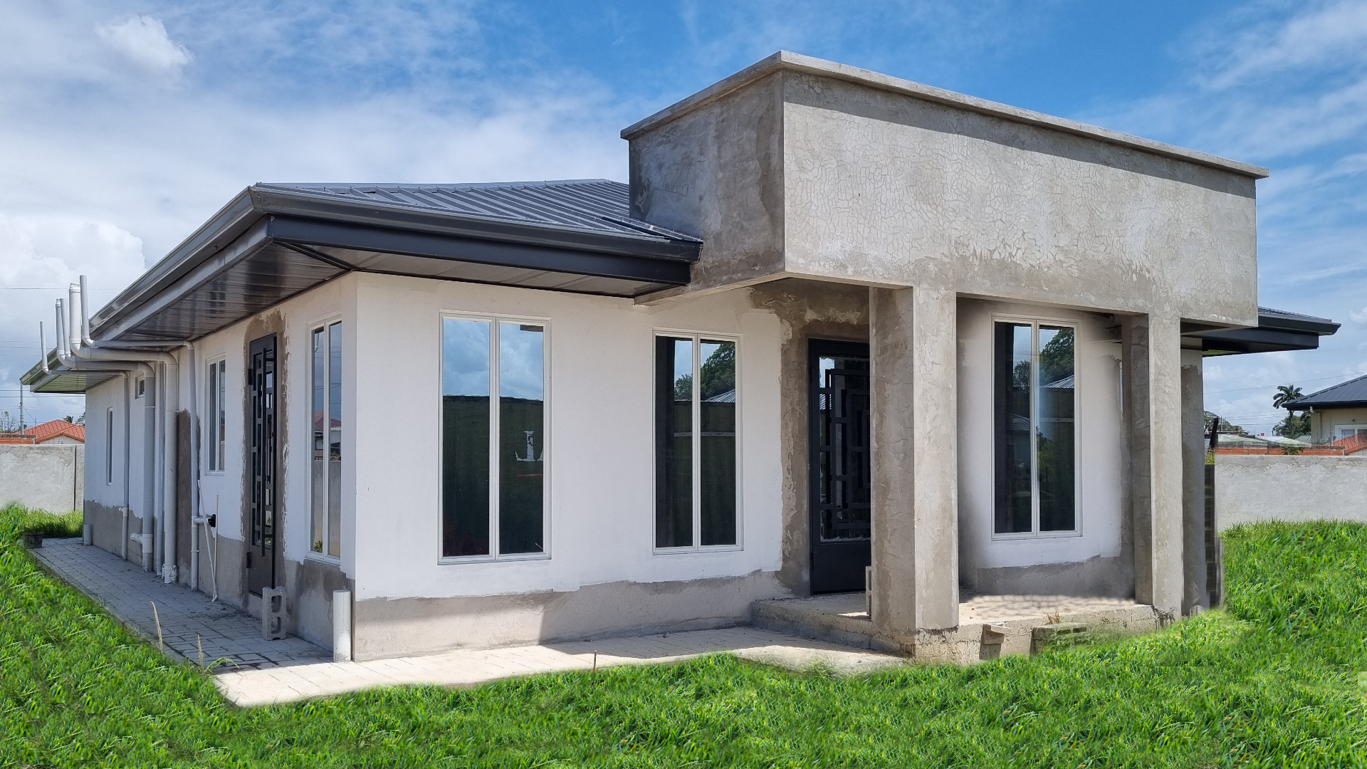 House for sale in Chaguanas 3 bedroom Woodford Gardens Front