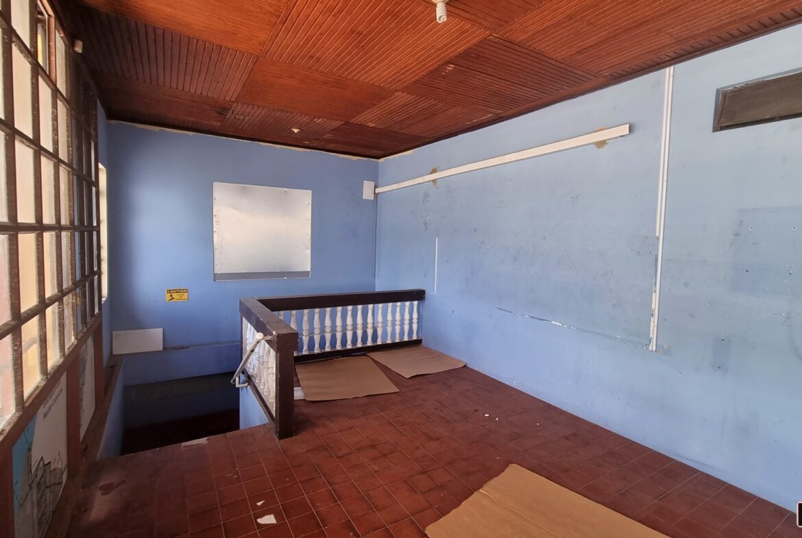 Couva Commercial Rental Upper Level with Stairs and Balcony