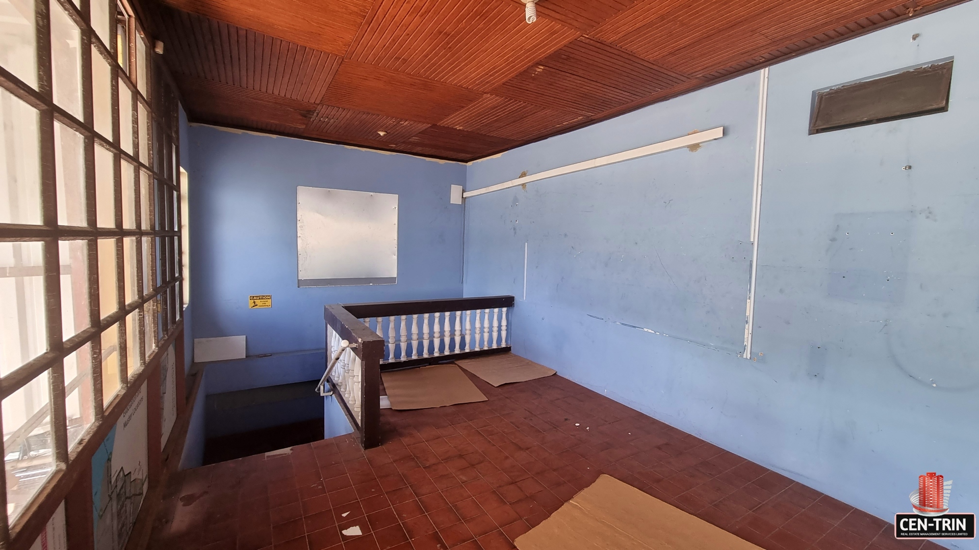 Couva Commercial Rental Upper Level with Stairs and Balcony