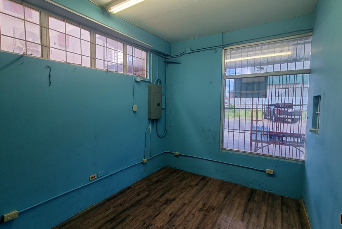 Couva Commercial Rental Front Office with outdoor View