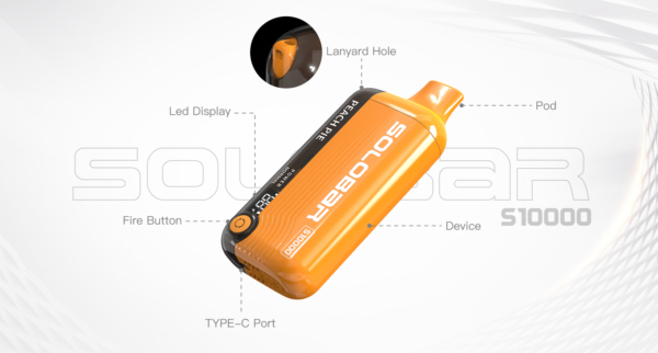 Solobar S10000 Disposable 10K Vape specifications