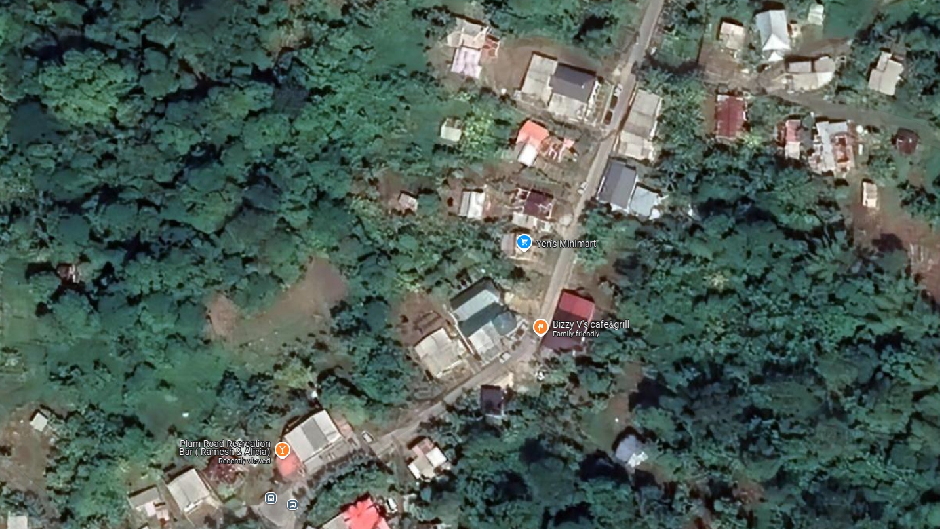 drone shot of Property for Sale in Manzanilla, Trinidad