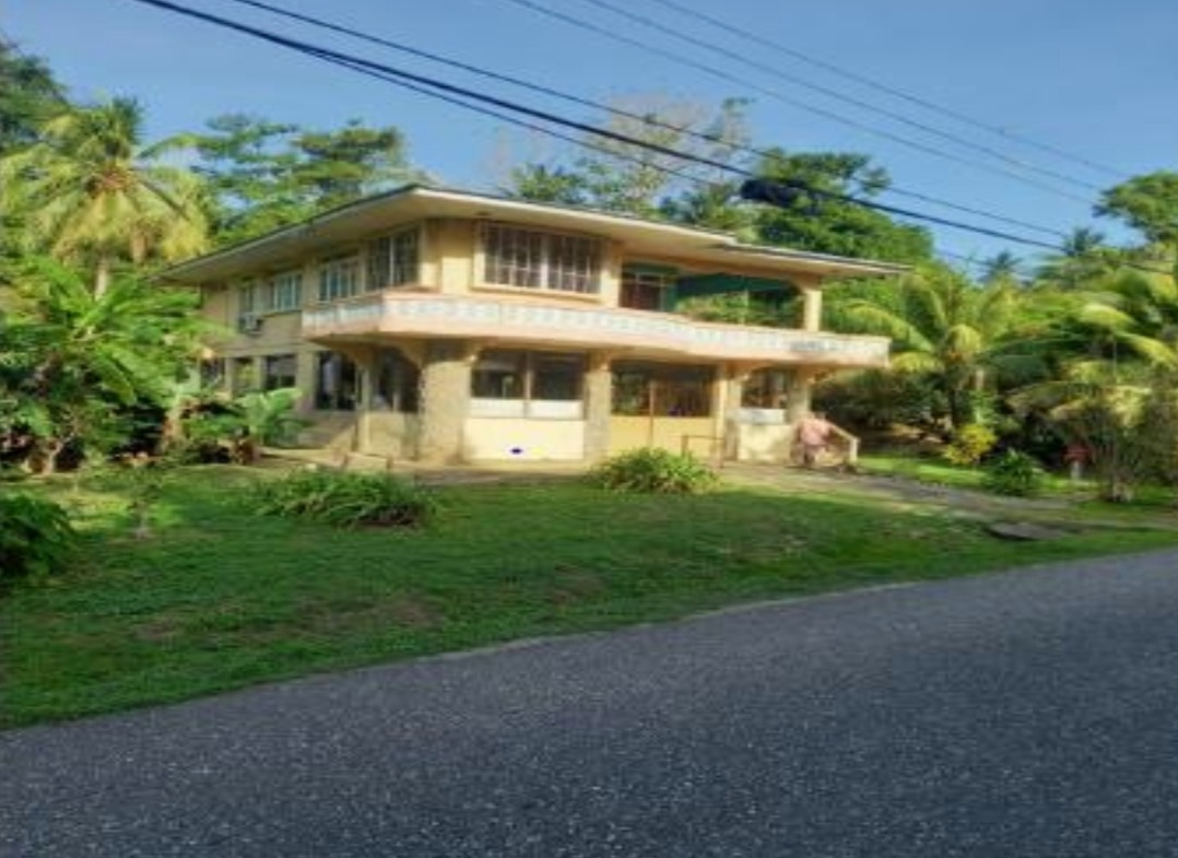 property for sale in Manzanilla Home and Land For Sale front road view