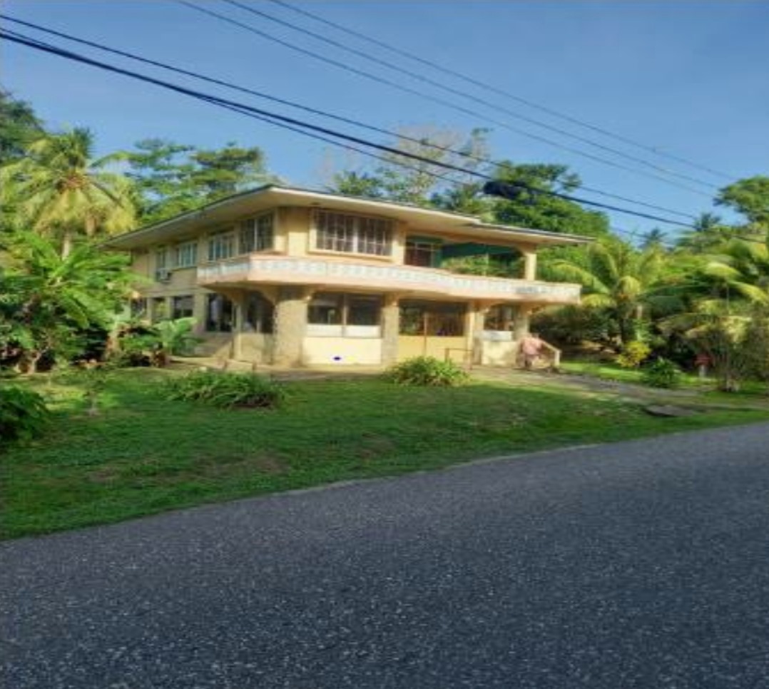 property for sale in Manzanilla Home and Land For Sale front road view