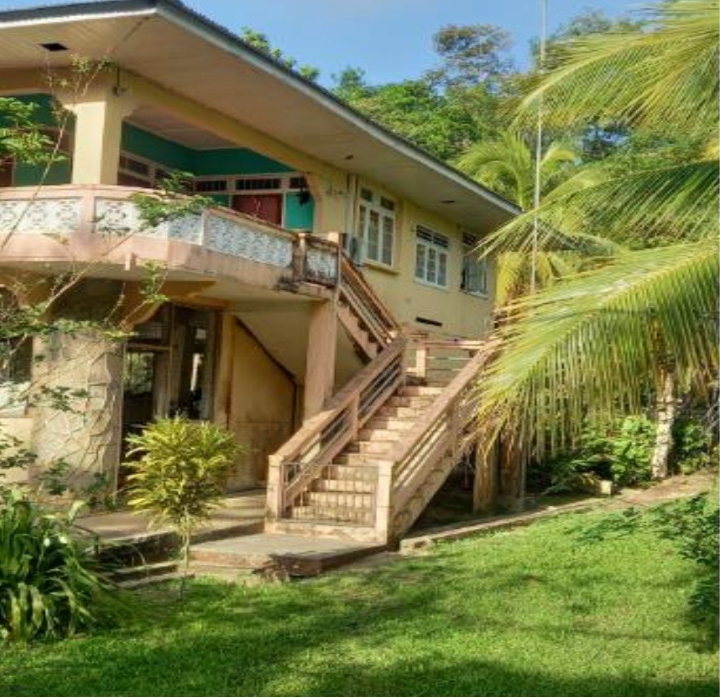 property for sale in Manzanilla house and land for sale side view
