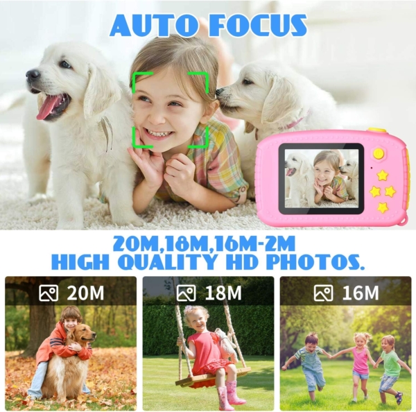 Auto Focus feature of camera, with different megapixels quality