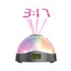 Tzumi AuraLED ColorClock with projected time and colorful lights