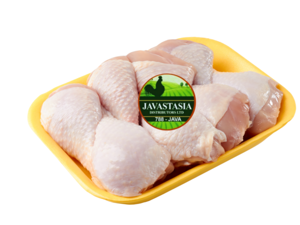 Fresh Halaal chicken drumsticks retail pack by Javastasia Distributors Ltd.