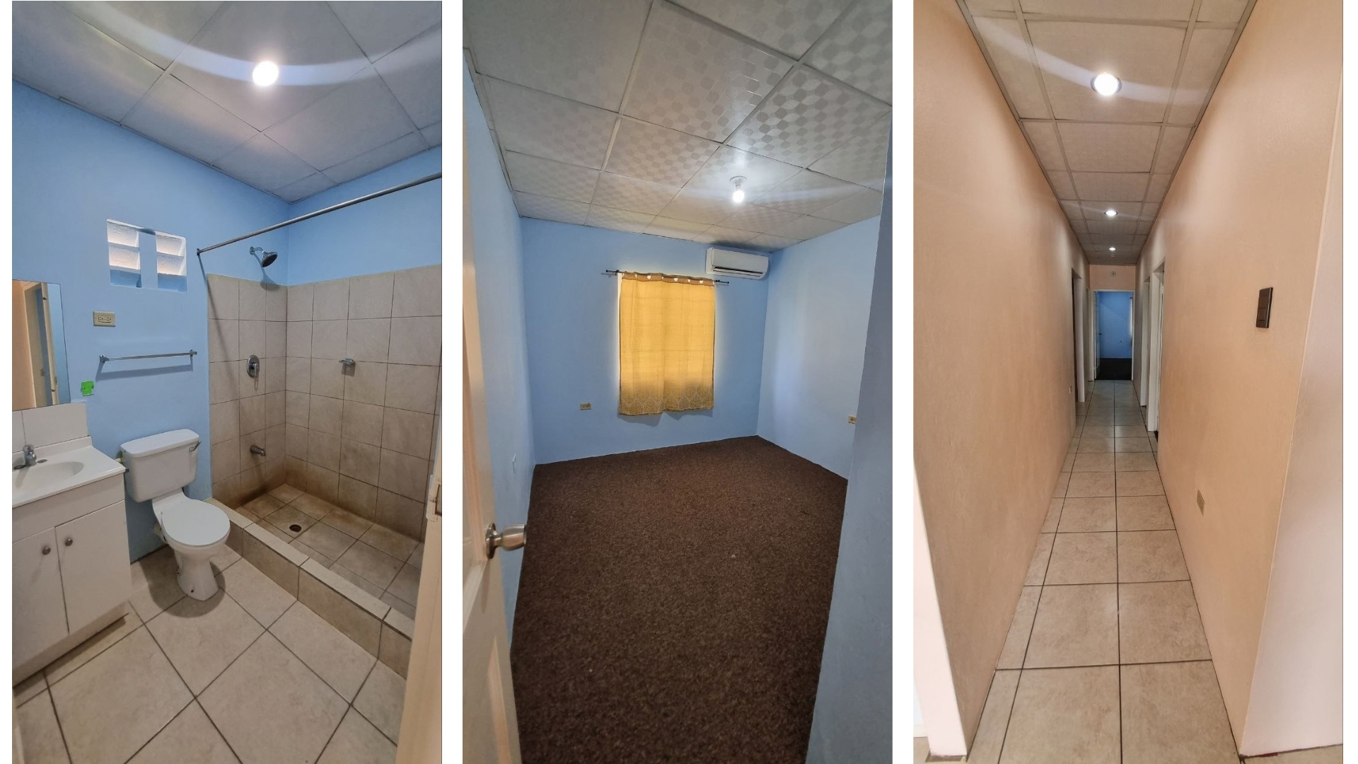 House for Rent | Eden Gardens, Freeport Interior Collages Interior preview collage showing bathroom bedroom and hallway in house for rent Eden Gardens Freeport