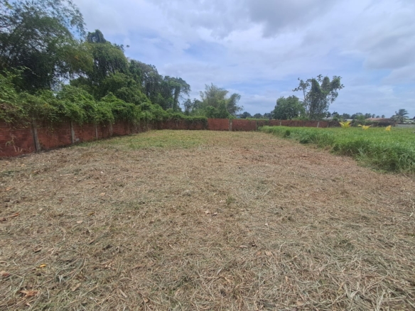 Flat residential land for sale in Longdenville, Chaguanas.